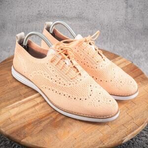 Cole Haan Original Grand Women Originalgrand Size 10 Light Orange Peach Rose Gld